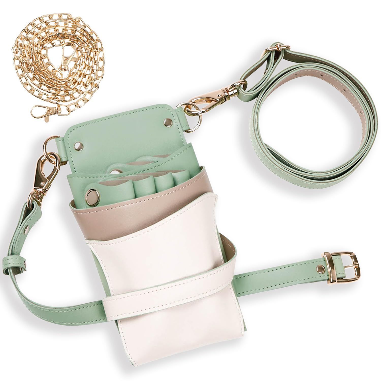 特価商品】DEEDS Luxury Style シエーナ チェーン付き グリーンMIX 4?6