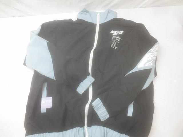 アーティスト Eve 花嵐 2023 ジップアップジャケット ブラック ブルー