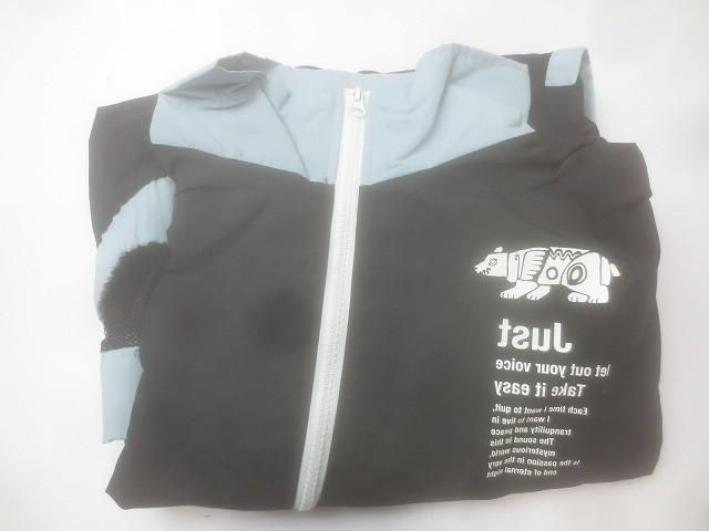 アーティスト Eve 花嵐 2023 ジップアップジャケット ブラック ブルー