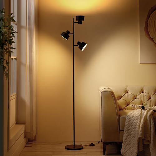 LEDフロアスタンドライト 高輝度・省エネ| 調光・調色・タイマー機能