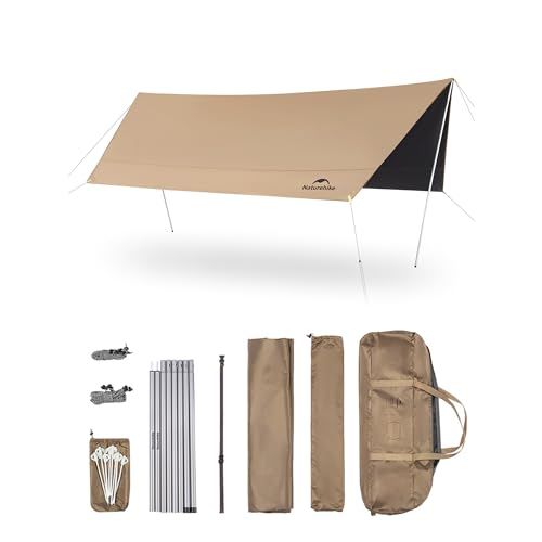 Naturehike 避暑タープ 防水18000＋ UPF2000+ 内外温度差15℃ 日除け UV