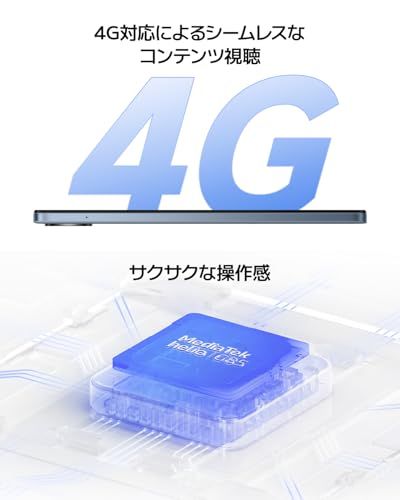 Redmi Pad SE 8.7 4G セルラーモデル デュアルSIM 8.7インチ 4GB+64GB