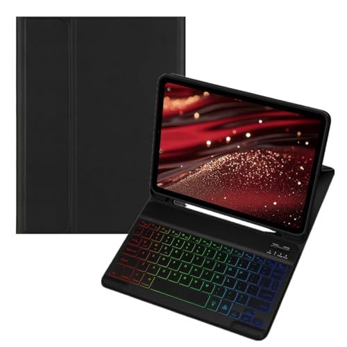 Redmi Pad SE 8.7インチ用 キーボードケース カラフル バックライト