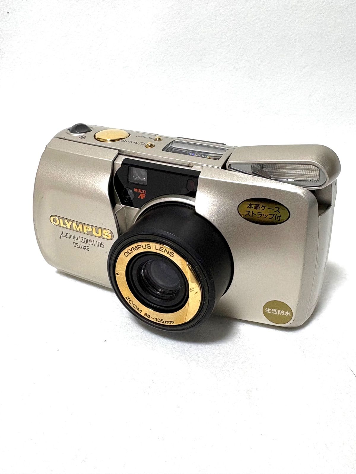 Y-1531 美品 OLYMPUS μ ZOOM 105 DELUXE - メルカリ