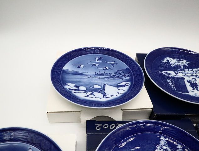 ロイヤルコペンハーゲン イヤープレート 2000 2002～2005 5枚セット