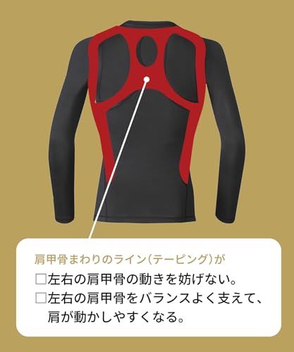 新品 [シーダブリューエックス] CW-X 機能トップス JYURYU 丸首・長袖