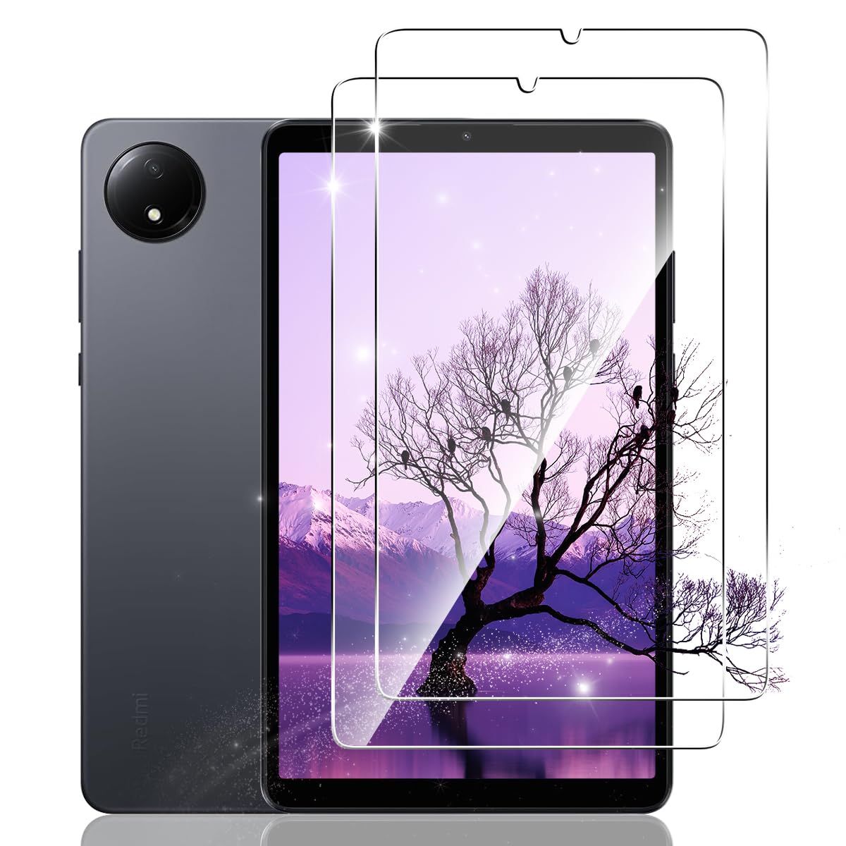 2枚セット】 対応 Redmi Pad SE 8.7 4G ガラスフィルム 保護フィルム 2