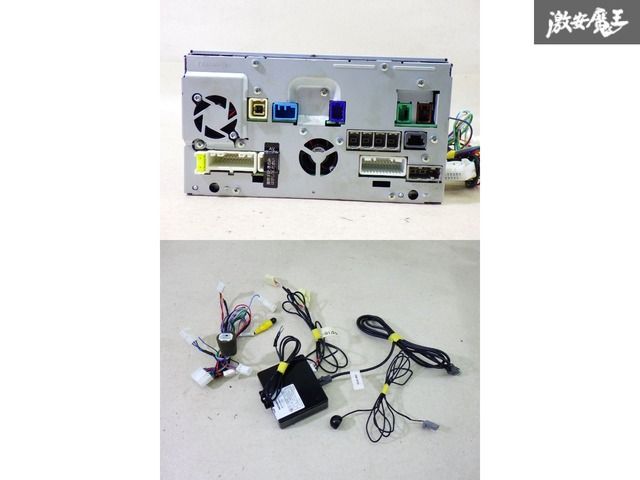 保証付】 NISSAN 日産 純正 メモリーナビ MM318D-W CD DVD Bluetooth