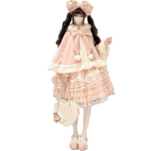 新品 [SDSXZWG] 地雷系 ポンチョ レディース ケープコート マント