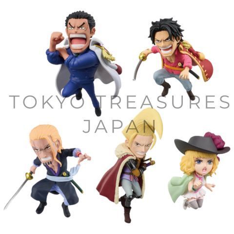 ワンピース ワールドコレクタブルフィギュア-ゴッドバレー事件1-【5種