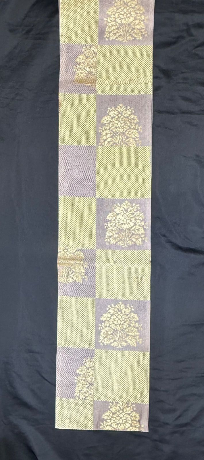 きもの31⭐️金紫汕頭⭐️豪華絢爛綺麗美品長さ444cm正絹全通袋帯