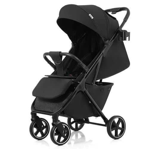 ベビーカー おでかけバギー 折りたたみ ワンタッチ 4輪 新生児?3歳まで 軽量6.8KG コンパクト 日よけカバー 収納付き 出産祝い プレゼント ギフトso