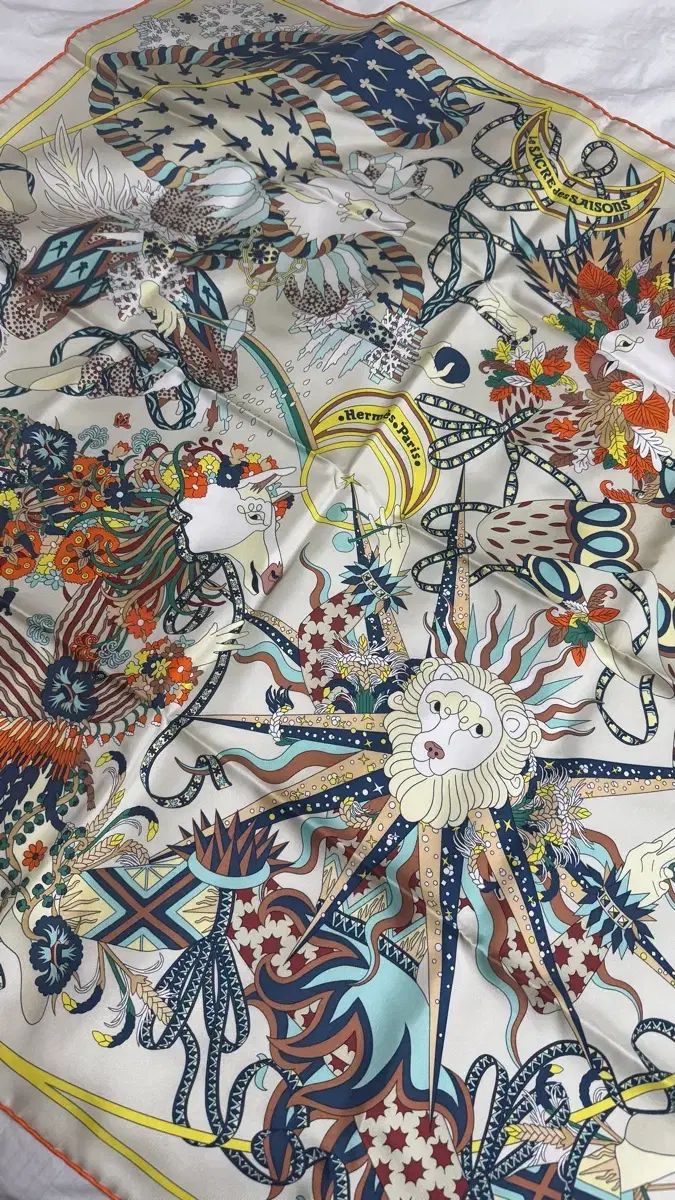 新品エルメス カレ90　Le Sacre des Saisons 四季の祭典 gallery-rare_8355201