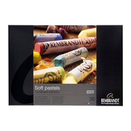 新品 ターレンス レンブラント ソフトパステル 30色セット 風景画用