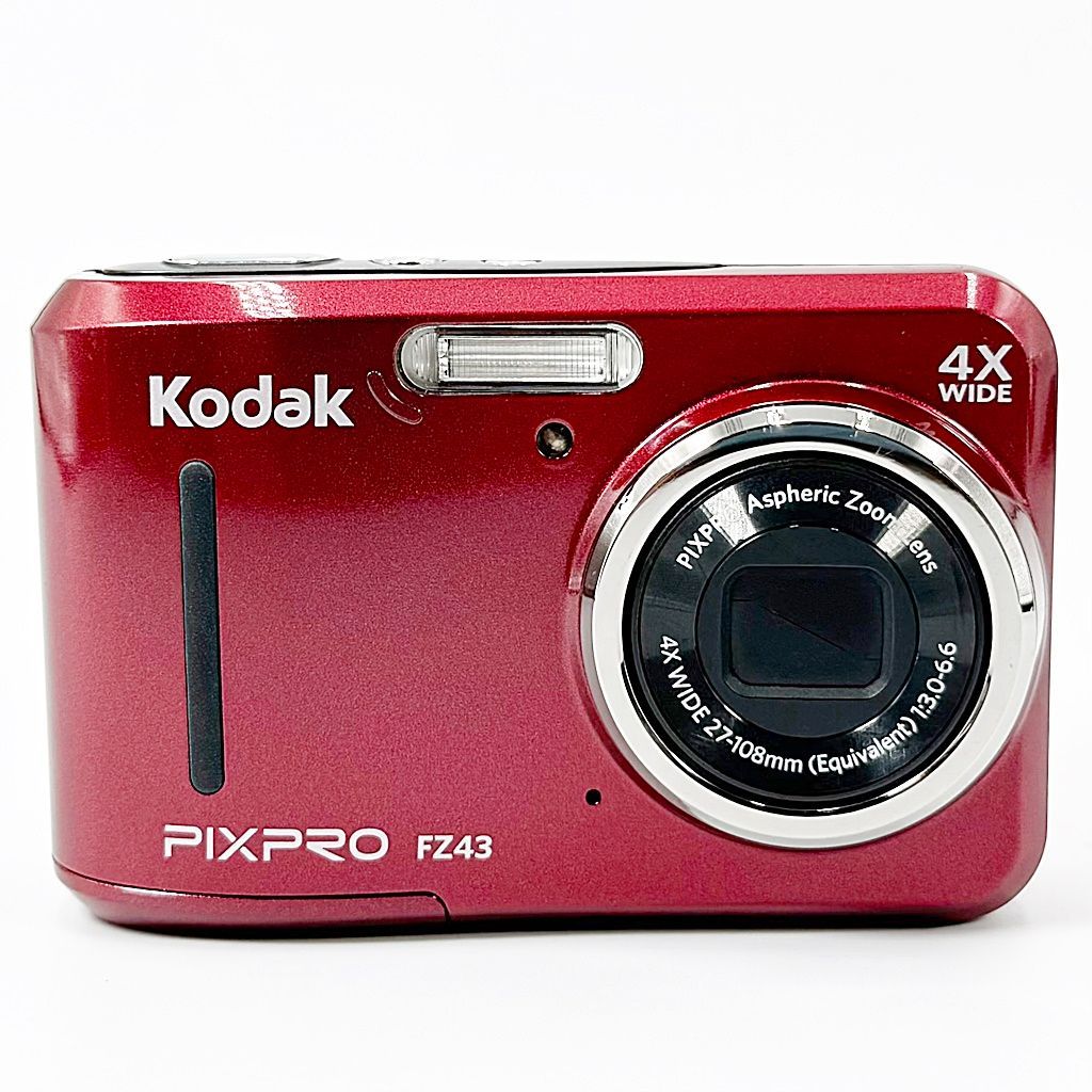 コダック Kodak PIXPRO FZ43 レッド コンデジ カメラ 中古｜Yahoo