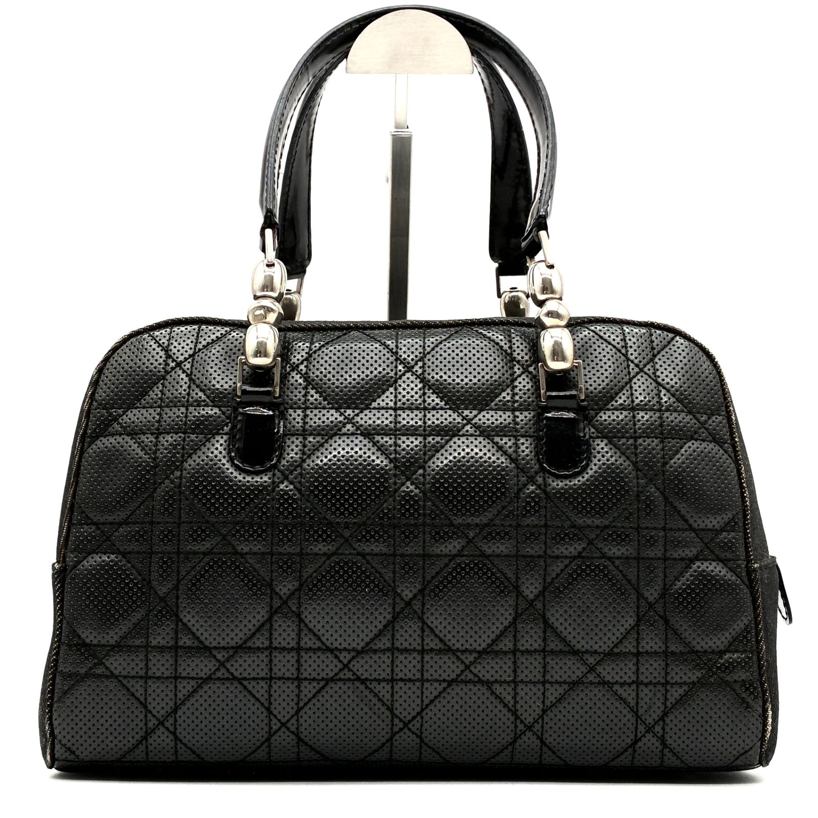 DIOR レディディオール カナージュ マリスパール ハンドバッグ ミニ