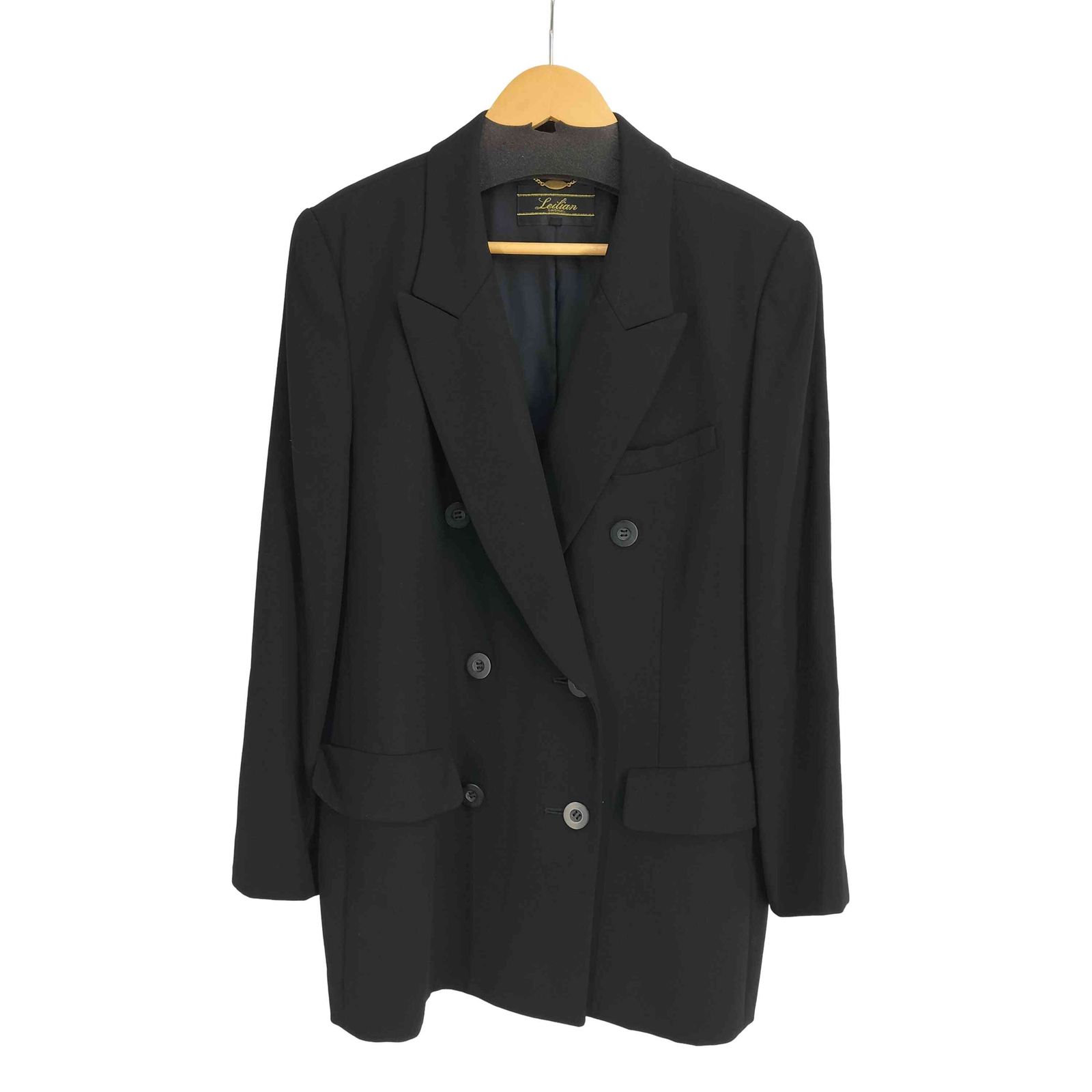 レリアン Leilian ダブルブレストテーラードジャケット レディース 47