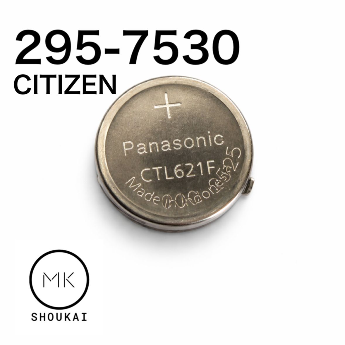 送料無料】シチズン 295-7530 (295-7641) CTL621F MT621 UT621端子付き