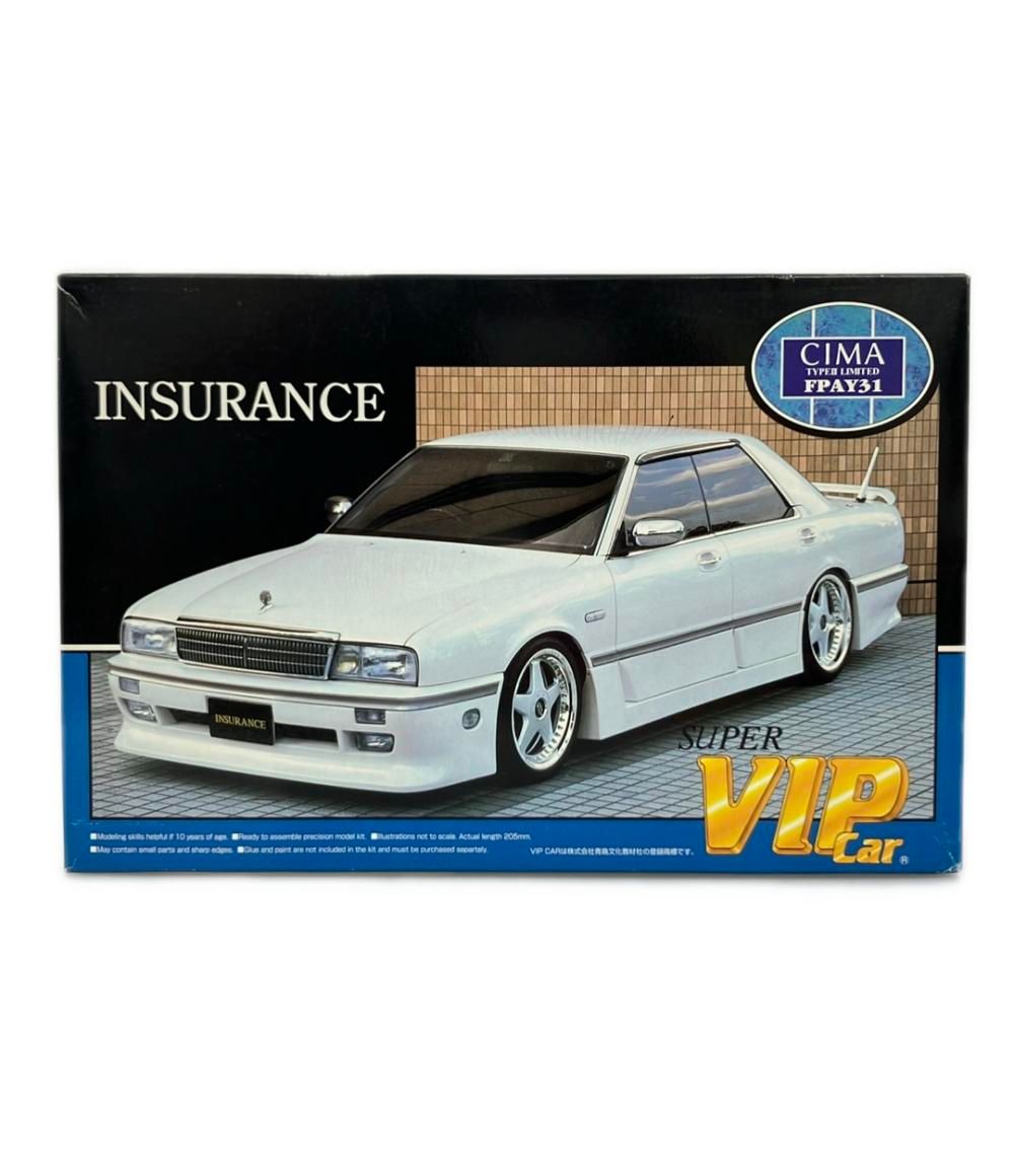アオシマ スーパービップカーシリーズ 1/24 インシュランス Y31 シーマ