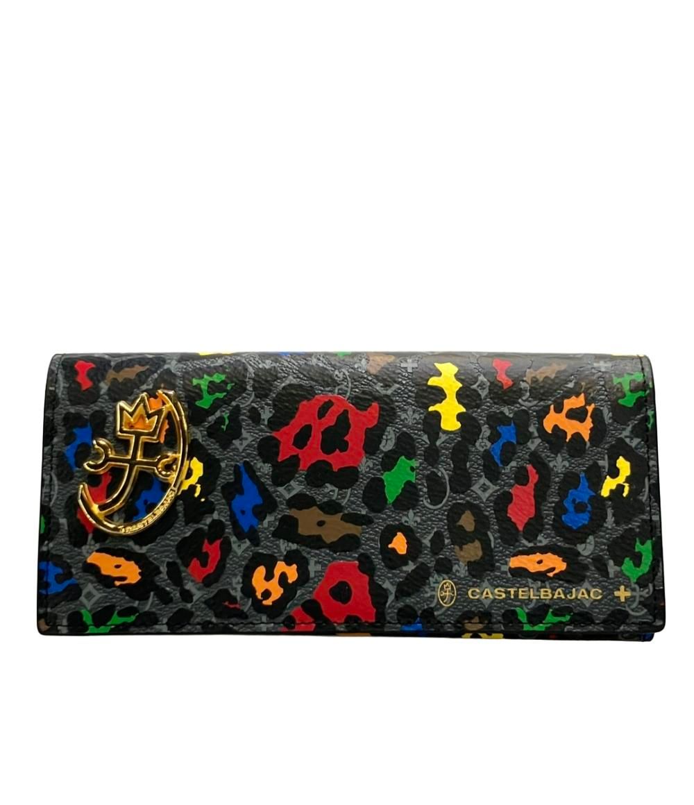カステルバジャック 長財布 レオパール レディース JC de CASTELBAJAC