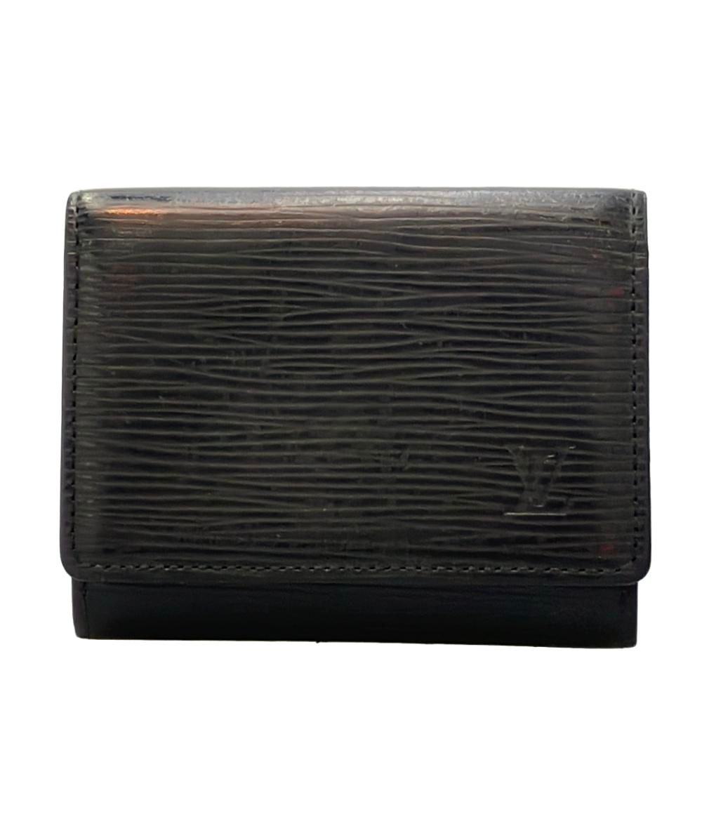 ルイヴィトン VUITTON エピ カルトドゥヴィジットM60652 ブラック ルイ・ヴィトン カードケース アンヴェロップ カルト ドゥ ヴィジット