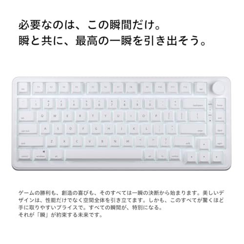 新品】AIM1 瞬 ゲーミングキーボード 英語配列 キーボード ゲーミング