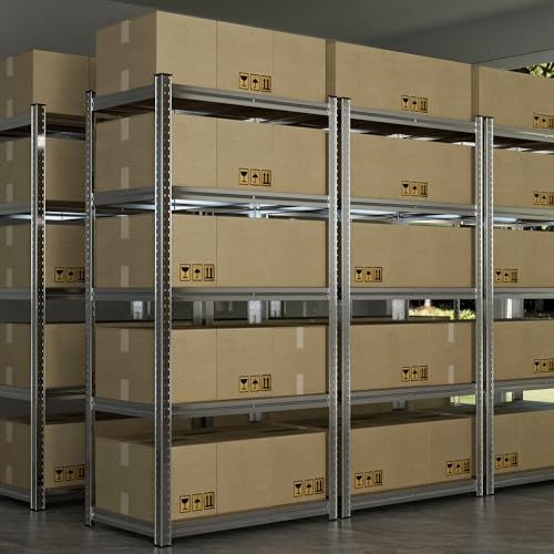 Alebert｢アレベルト｣ スチールラック 5段 幅90*奥行40*高さ180cm