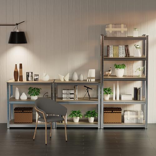 Alebert｢アレベルト｣ スチールラック 5段 幅90*奥行40*高さ180cm