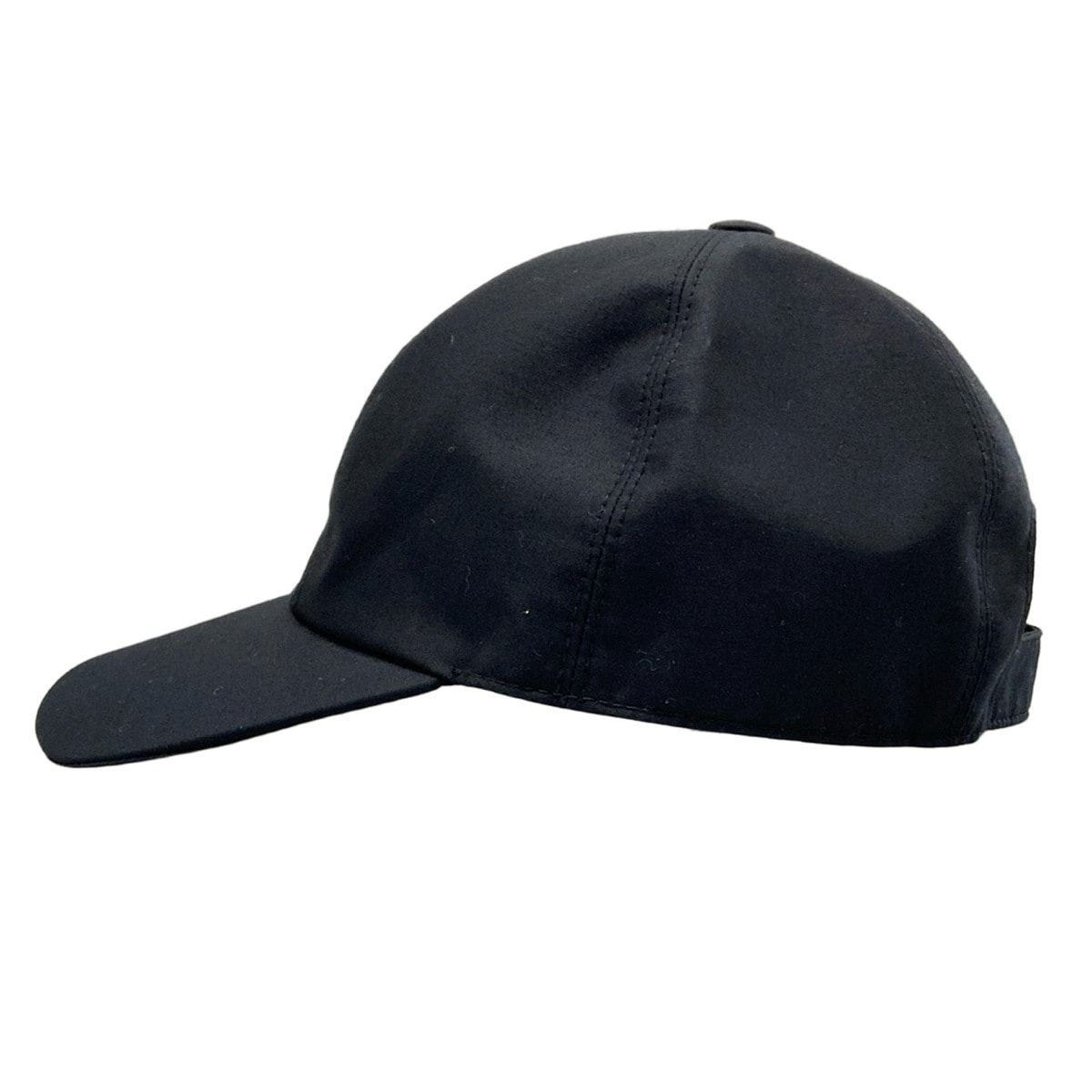 HERMES(エルメス) キャップ 57 - 黒 セレナ エプロンドール コットン