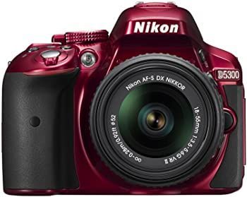 Nikon DSLR D5300 18-55mm VR II Lens Kit Red 24 Million Pixels 3.2 inch LCD D5300LK18-55VR2RD