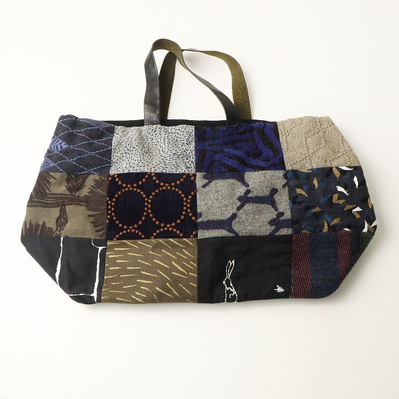 ミナペルホネン mina perhonen piece bag ピースバッグ ｜ブラック