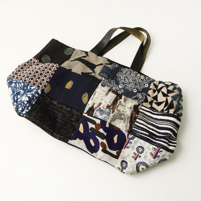 ミナペルホネン mina perhonen piece bag ピースバッグ ｜ブラック 