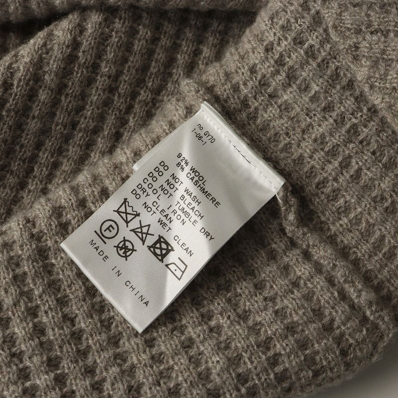美品 人気 アパルトモン L'Appartement Thermal Knit ウールカシミヤ