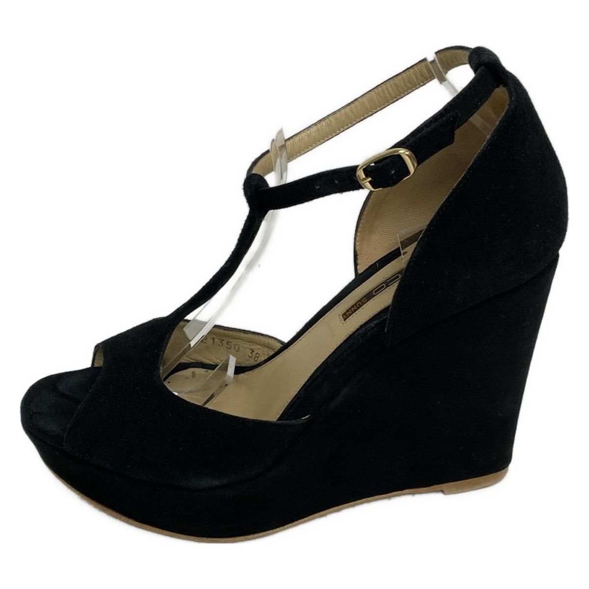 PELLICO(ペリーコ) パンプス 38 レディース - 黒 オープントゥ