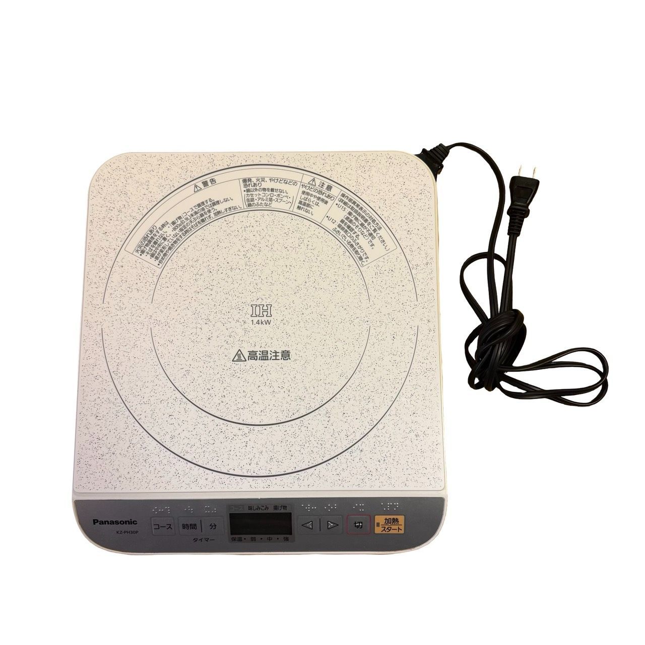IH調理器 パナソニック (Panasonic) KZ-PH30P 2009年製 1口 卓上IH調理 