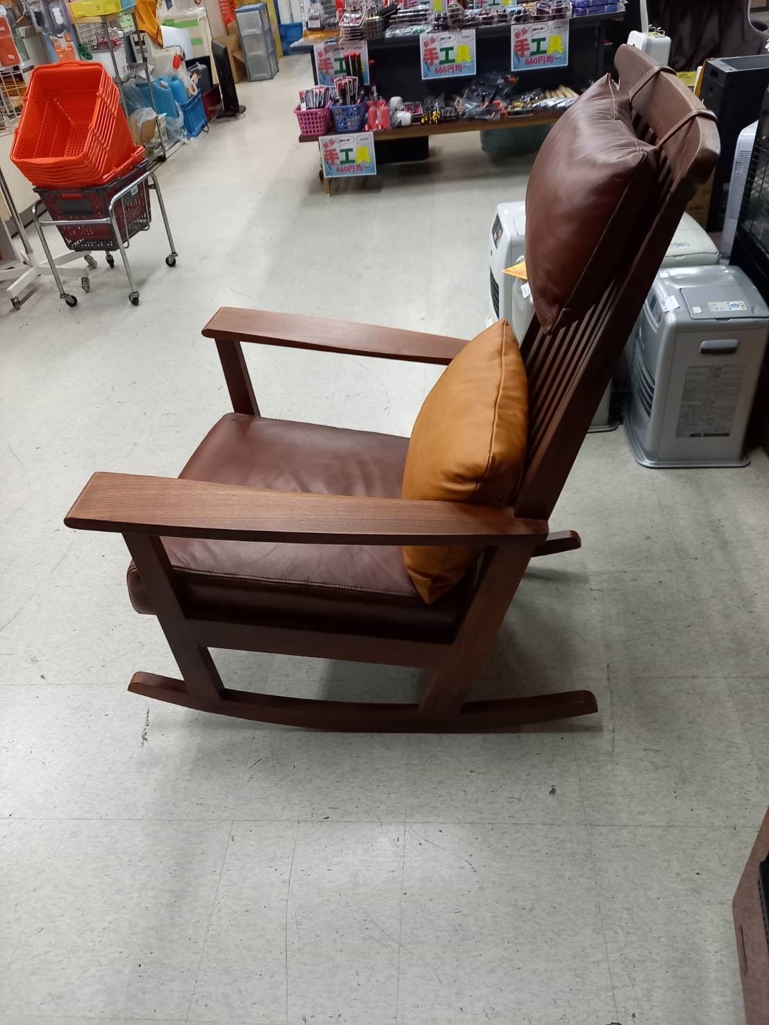 シギヤマ家具工業 ウォールナット無垢材 ロッキングチェア イス ローズ