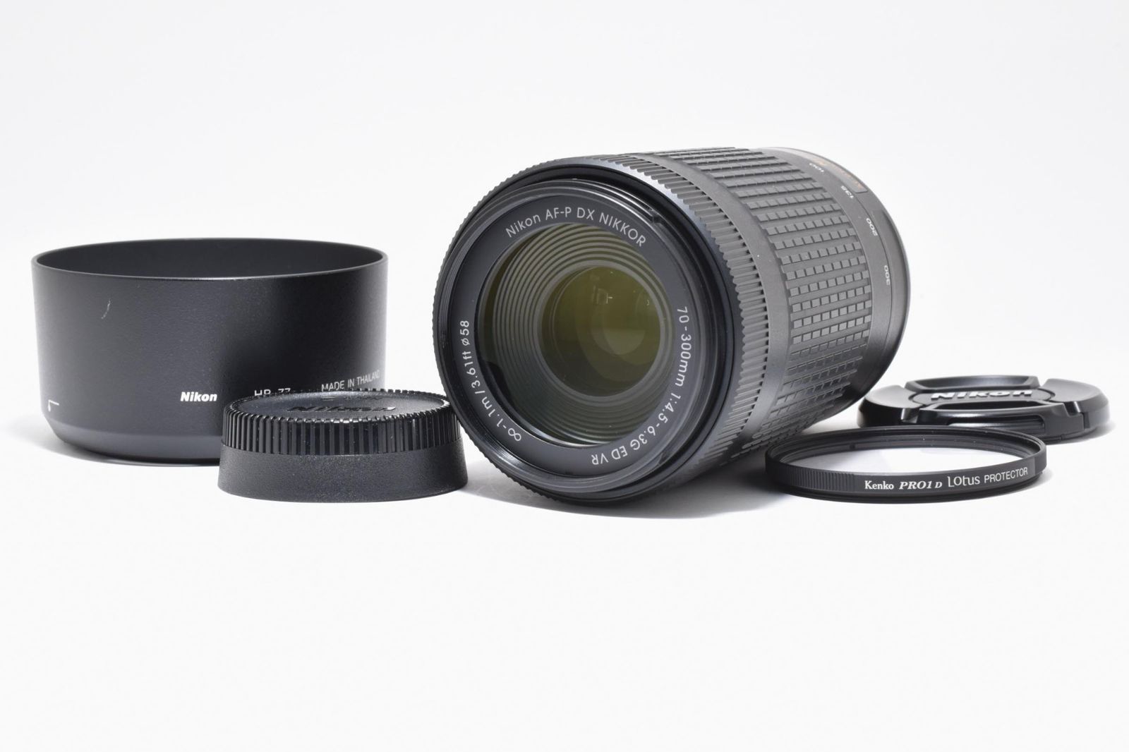 Nikon AF-P DX VR 70-300mm ズームレンズ・極上品 超美品 Nikon AF-