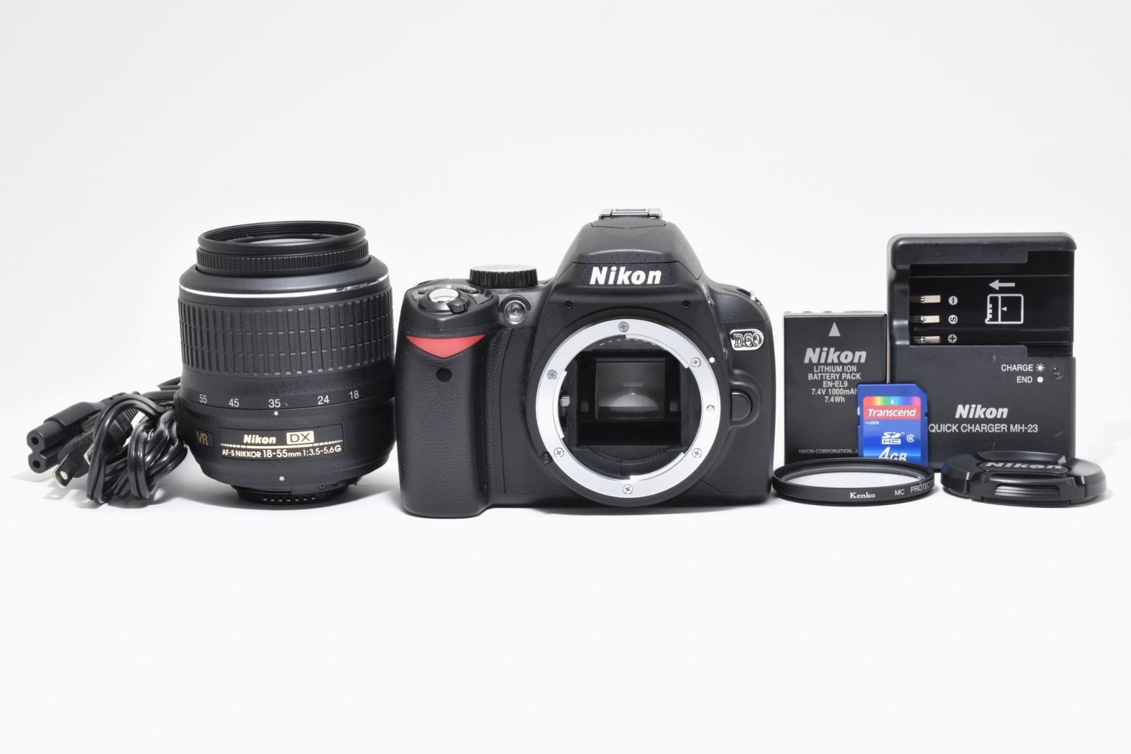 光学極上品】Nikon ニコン D60 シャッター数13枚と極小 / AF-S NIKKOR