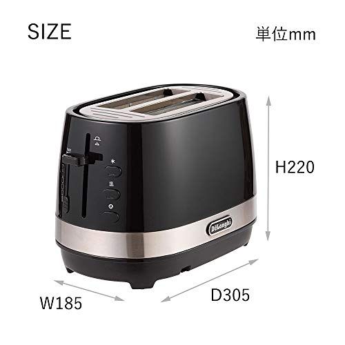 DeLonghi(デロンギ) De'Longhiポップアップトースター アクティブ