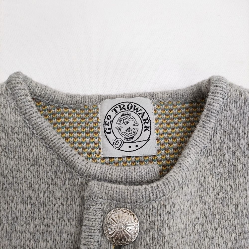 Geo Trowark strato別注 チマヨ柄ニットベスト ナイモノねだり