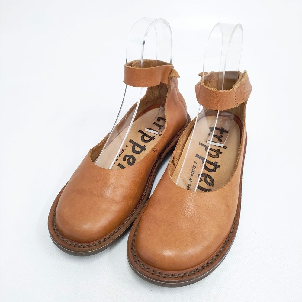 trippen アンクルストラップ 37サイズ レザー 革 シューズ・靴