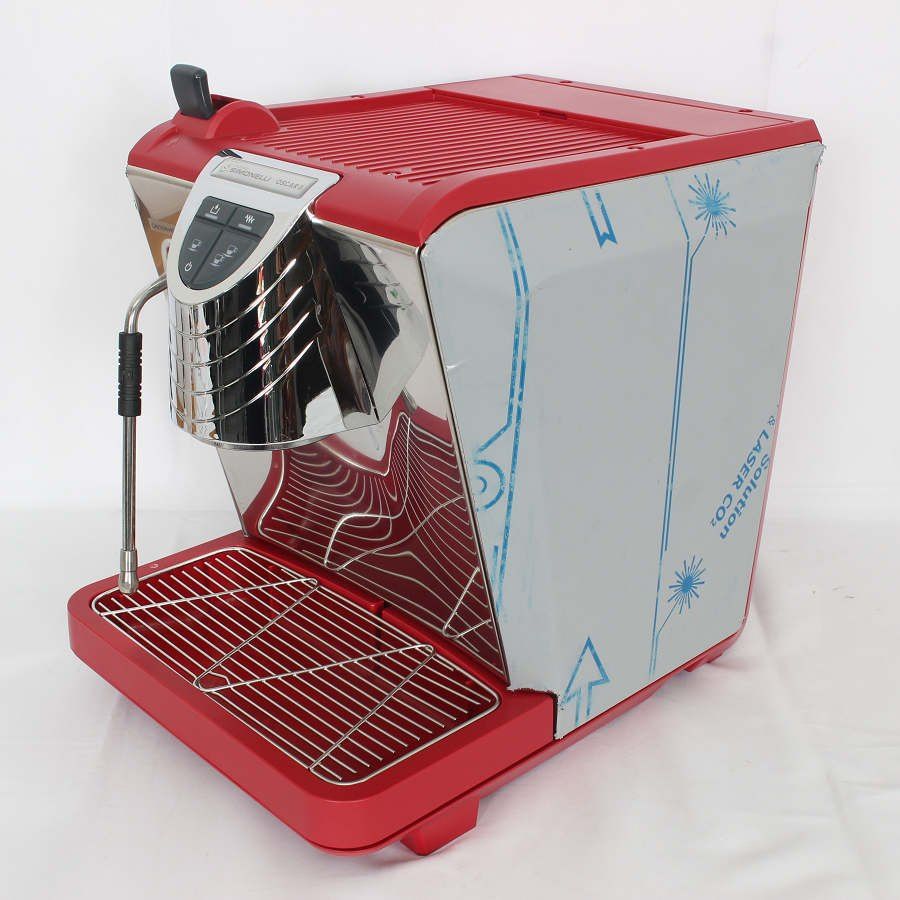 美品】シモネリ オスカーII エスプレッソマシン レッド Nuova
