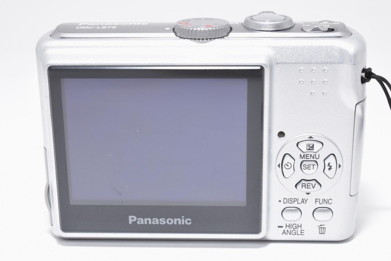 実用品】Panasonic パナソニック LUMIX DMC-LS75 シルバー コンパクト