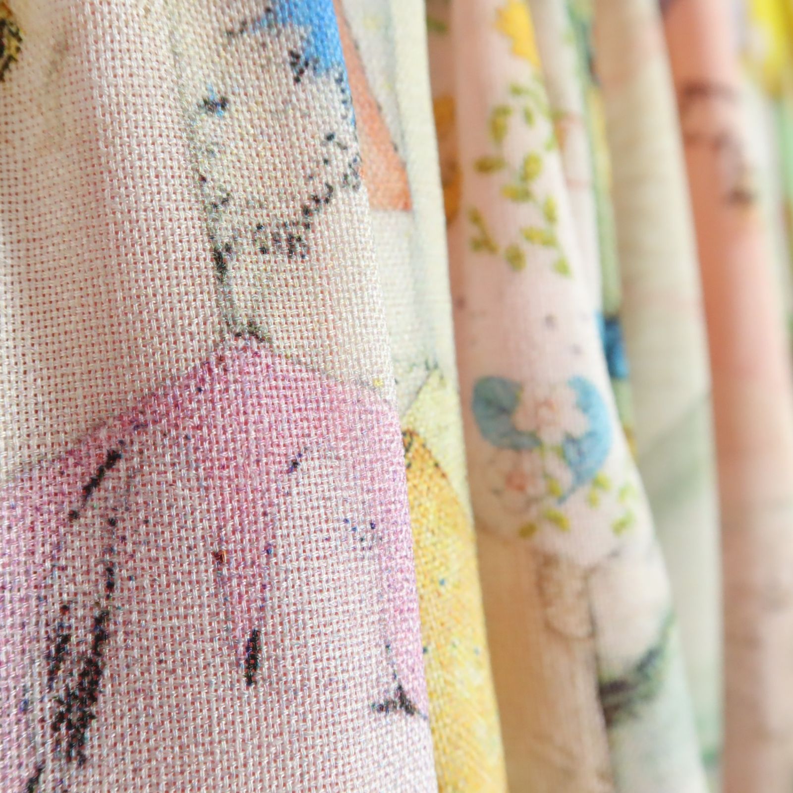 極美品】yukiemon フランシュリッペ☆テキスタイル丈長スカート サイズ