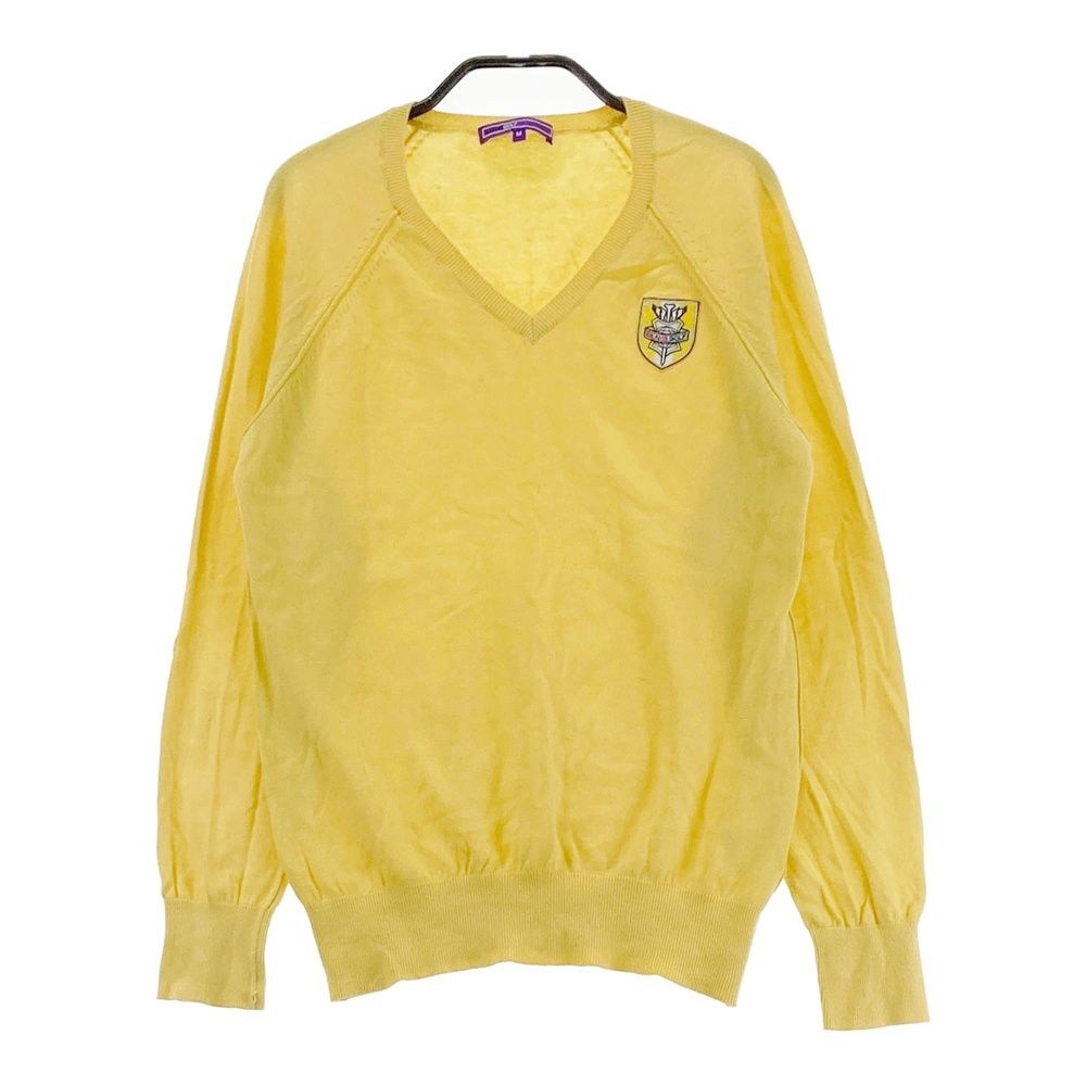 サイズ：M BEAMS GOLF ビームスゴルフ コットン混 ニットセーター