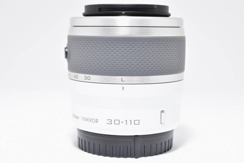 現状品 美品】Nikon ニコン 1NIKKOR 30-110mm 3.8-5.6 VR 白 ホワイト