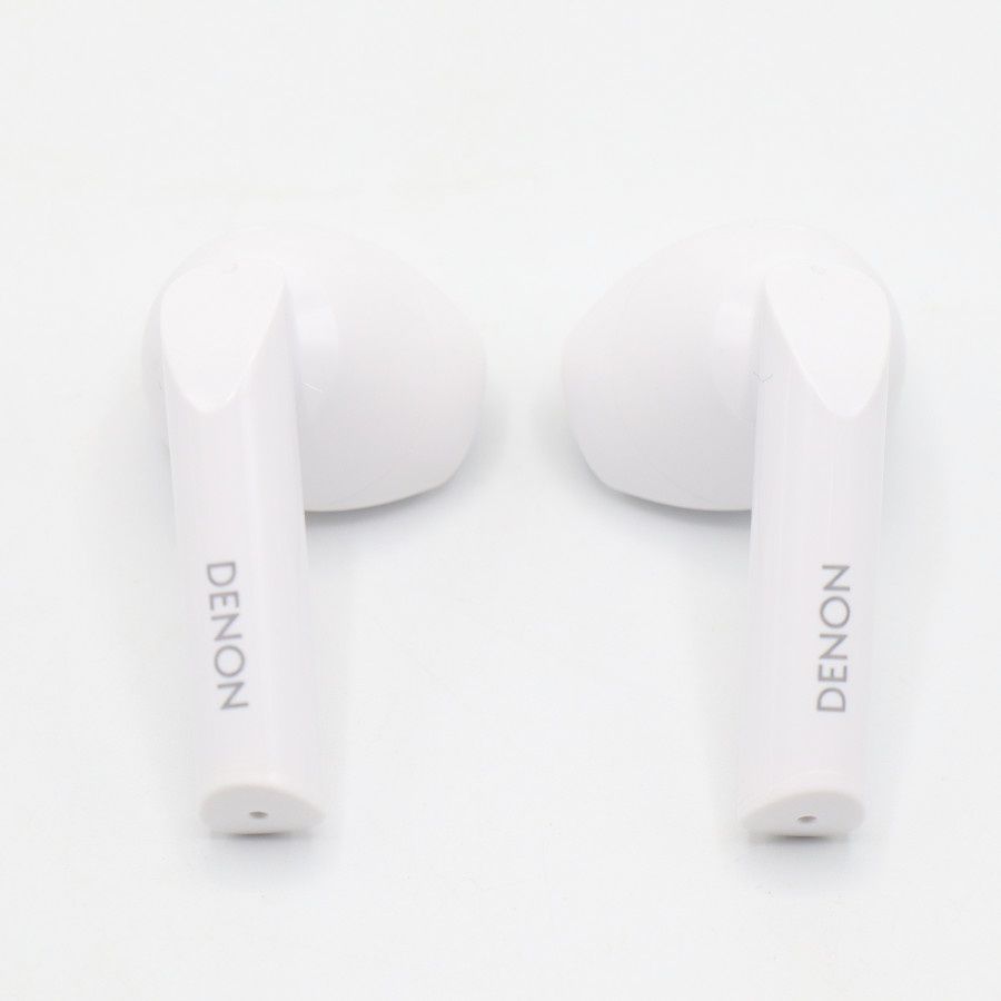 美品】DENON AH-C500W-WT ホワイト 完全ワイヤレスイヤホン