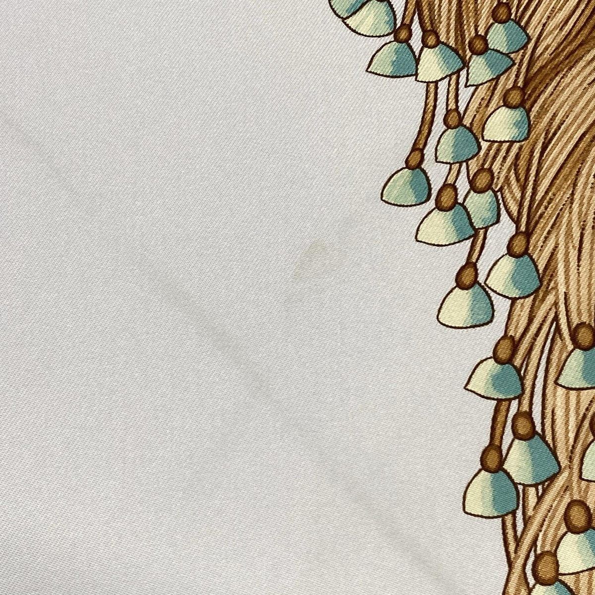 HERMES(エルメス) スカーフ カレ90 ライトブルー×マルチ SELLE D