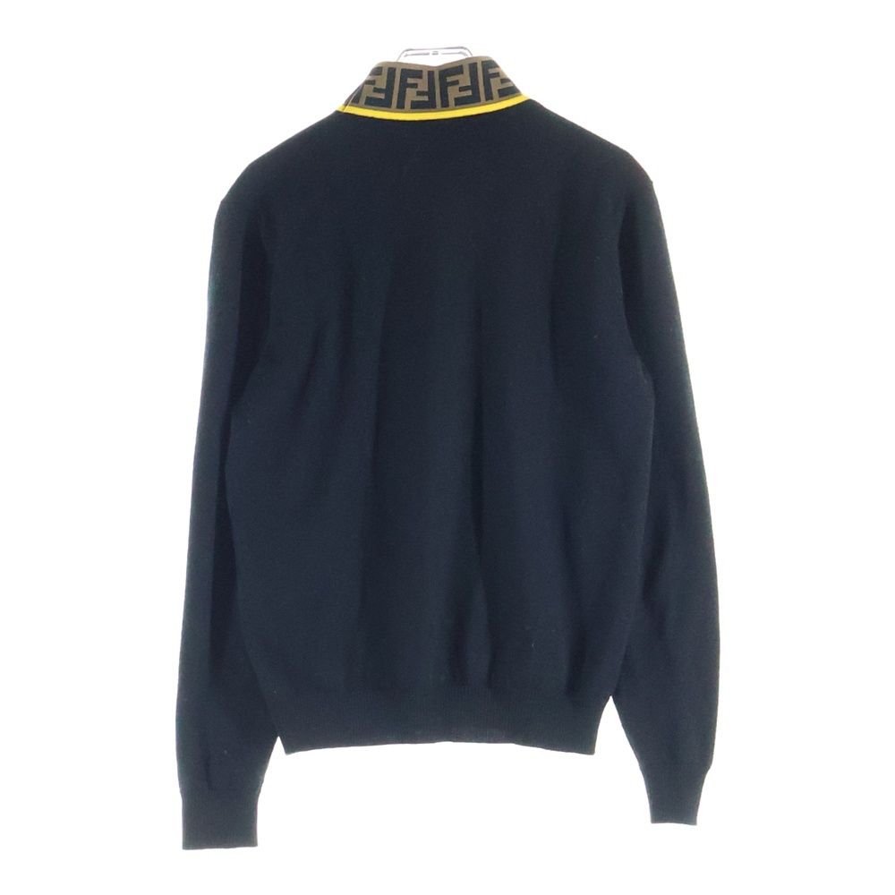 FENDI (フェンディ) ズッカ FFジャガード ハイネックニット FZZ411