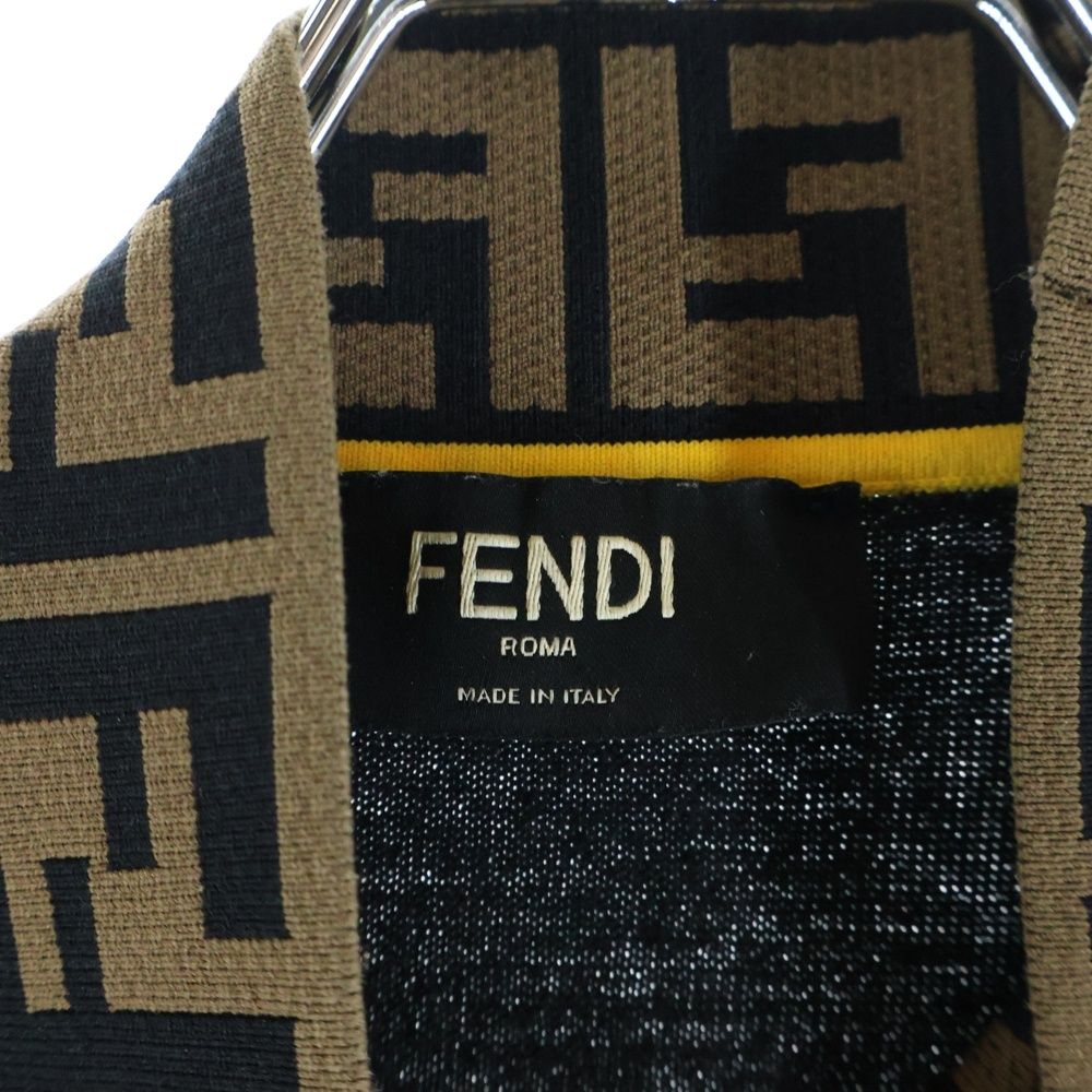 FENDI (フェンディ) ズッカ FFジャガード ハイネックニット FZZ411